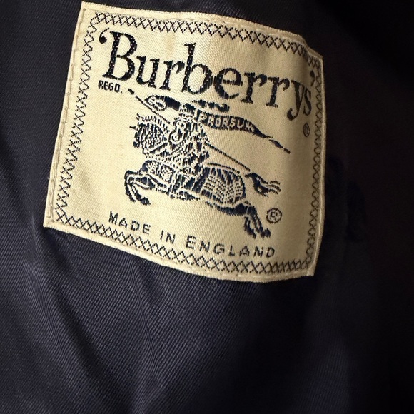Burberry Vintage 100% Wool Tailored Double-Breasted Blazer - Picture 5 of 8